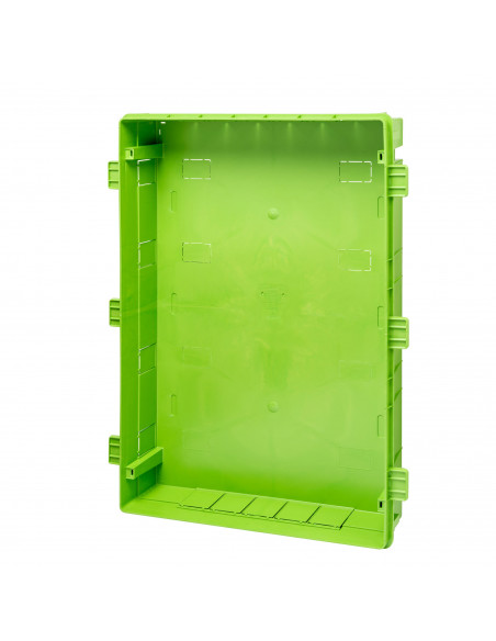 BACK BOX FOR FLUSH MOUNT. ENC. 54M GREEN GEWISS GW40689PM