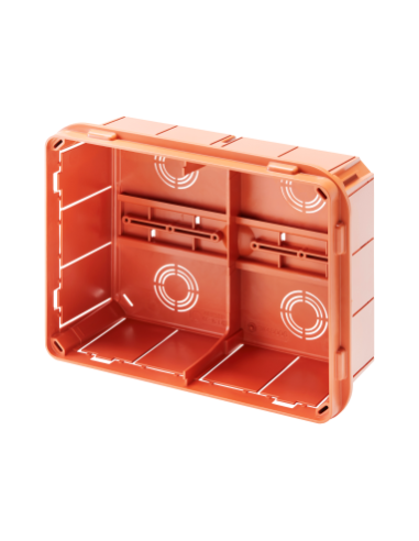 BACK BOX FLUSH M. DIN R.BRICK 196X152X75 GEWISS GW48116