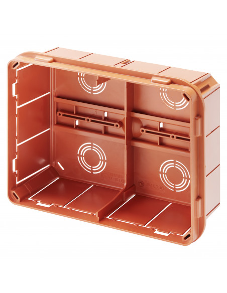 BACK BOX FLUSH M. DIN R.BRICK 196X152X75 GEWISS GW48116