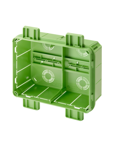 BACK BOX FLUSH M.DIN R. 196X152X75 GREEN GEWISS GW48116PM