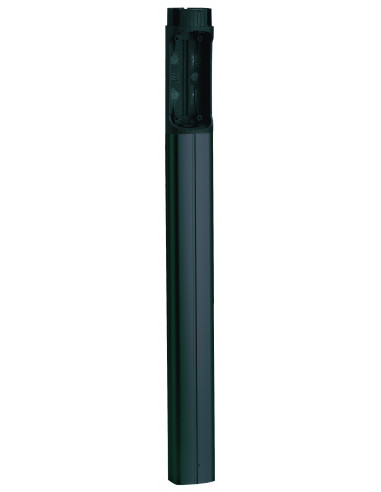 Rallonge colonette en alu. Anodisé noir H 500mm CAME 001DIR-PN