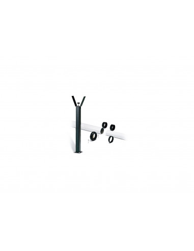 Lisse tubulaire en aluminium peint CAME 001G0121