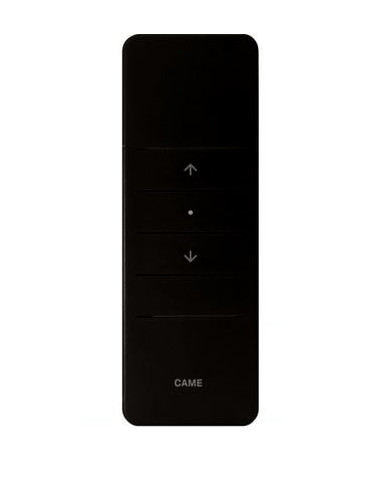 Emetteur portable 433,92MHz 1 canal noir CAME 001YE0148