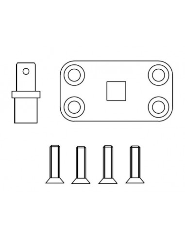 Insert sécurité Q10 MOM 5 CAME 001YM0106