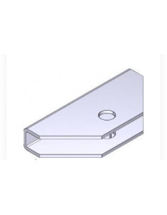 Etrier en U fixation portail - F7024N CAME 119RID294