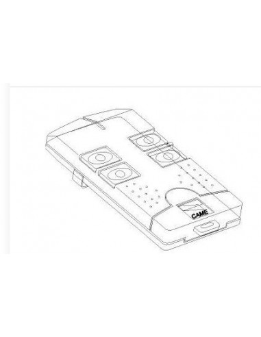 Coque émetteur - T154 CAME 119RIR063