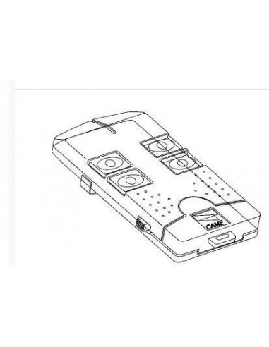 Coque émetteur - T158 CAME 119RIR077