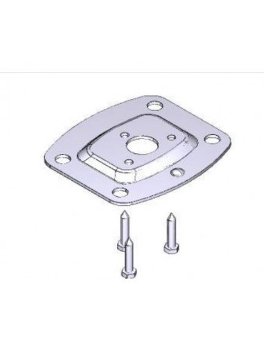 Base colonnette - DIR-LN noire 52 x 38 mm CAME 119RIR148