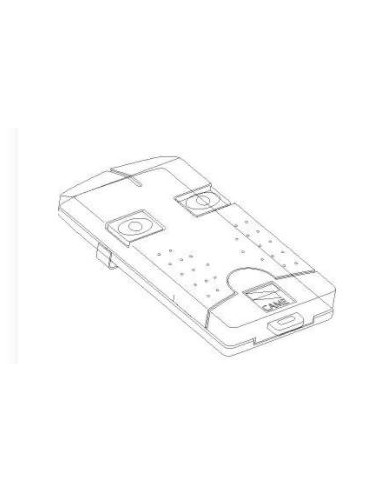 Coque émetteur - TOP-302A CAME 119RIR313
