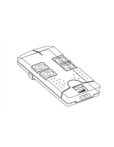 Coque émetteur - TOP-304A CAME 119RIR314