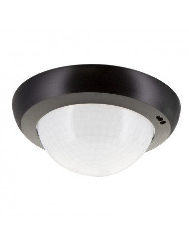 LENTILLE PD4N DE COULEUR NOIR MAT RAL9005 937332 LUXOMATNET 93733