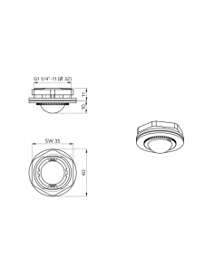 Kit Ip 65 Pour Pd9 B.E.G LUXOMAT KIT IP65-PD9 92958 2