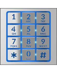 Façade pour module clavier Contrôle d’accès CAME 60020910