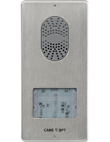 LC/01 - Plaque de rue LITHOS audio 1BP (prévoir BP d'appel) CAME 60090650