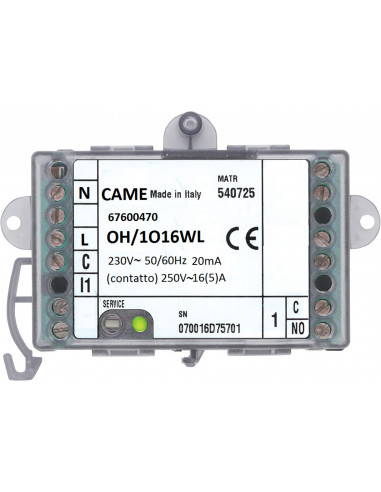 Module 1 sortie numérique radio CAME 67600470