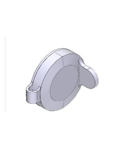 Capuchon Serrure RAL 7024 CAME 88001-0077