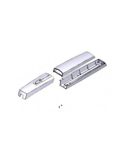 Groupe plastiques externes RAL8019 OPP CAME 88001-0149