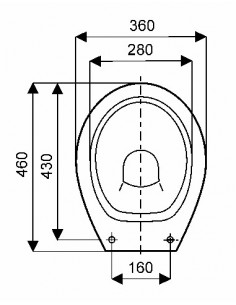 CUVETTE BASTIA BLANC ALLIA 00309000000 2