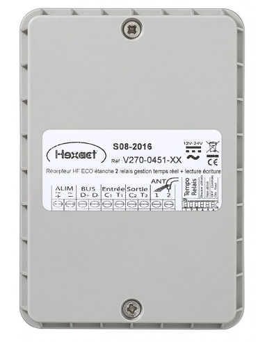 Recepteur HF 868Mhz HEXACT avec antenne intégrée AIPHONE HERECEPT868 150018