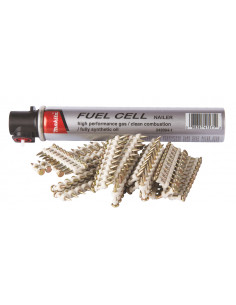 Packs : Clous C6 + 1 cartouche de gaz pour cloueur à béton (GN420C, PULSA700E, NC40G) MAKITA 196290-2