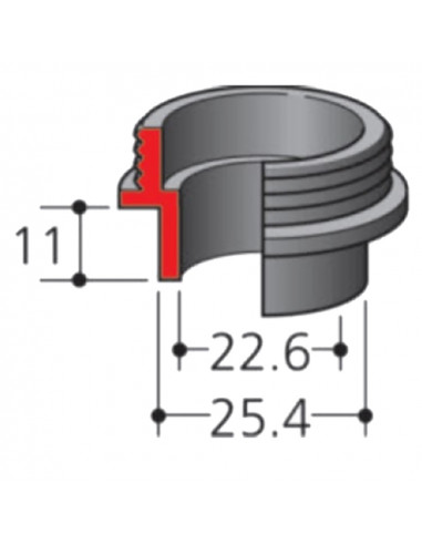 ADAPTATEUR DE GUIDE 25MM 3600 MAKITA 321812-1