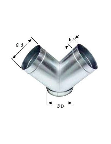 CULOTTE 160/2X125 CU 160/2X125 ATLANTIC 524649