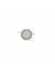 PRISE D AIR PLASTIQUE 160 BEIG ME PLAST 160 B ATLANTIC 464042