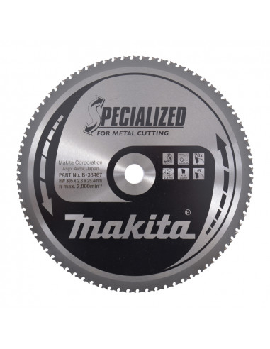 LAM TCT ST 305/25/78 TOLE MAKITA B-33467