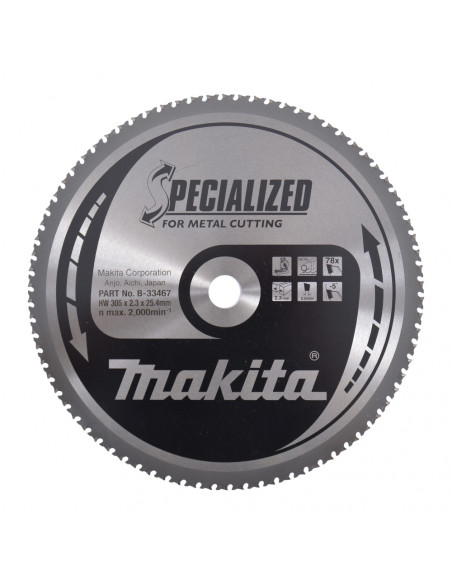 LAM TCT ST 305/25/78 TOLE MAKITA B-33467