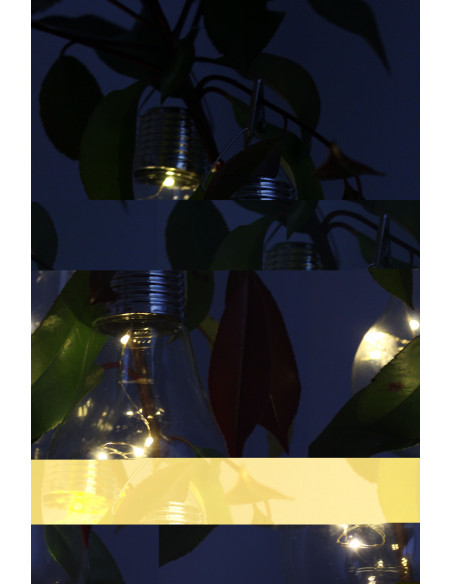 Ampoule solaire décorative WATT&HOME 401193