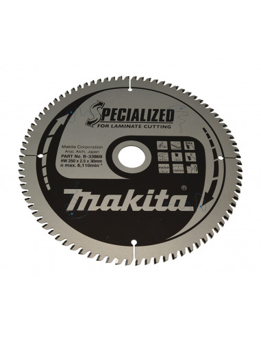 LAM TCT ST 250/30/84 SPE LAMIN MAKITA B-33869