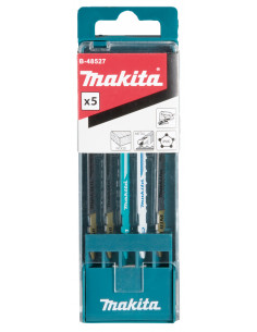 PACK LAMES MULTIMATERIAUX SCIE SAUTEUSE (5 PCS) MAKITA B-48527