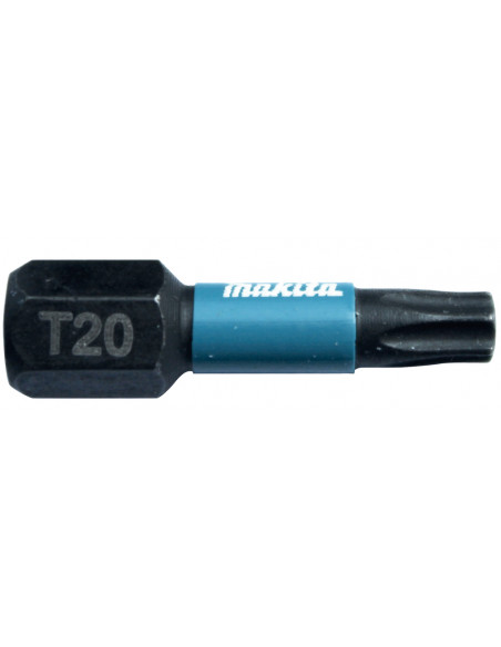 EMBOUT IMPACT BLACK T20 25MM 2PCS MAKITA B-63672