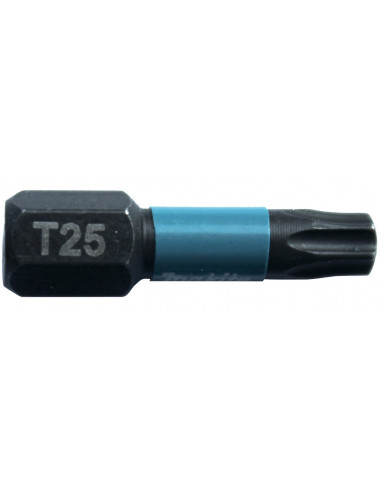 EMBOUT IMPACT BLACK T25 25MM 2PCS MAKITA B-63688