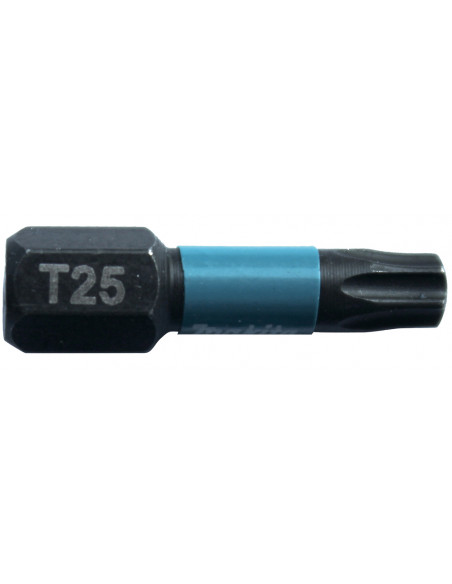EMBOUT IMPACT BLACK T25 25MM 2PCS MAKITA B-63688