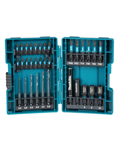 COFFRET IMPACT BLACK 33PCS MAKITA B-66896