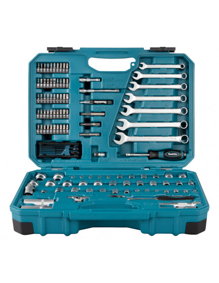 COFFRET OUTILLAGE À MAIN 120 PCS MAKITA E-06616