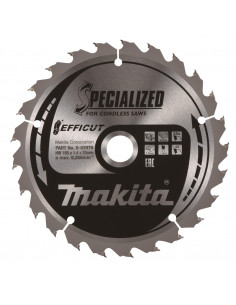 Lame Scie Circulaire Carbure EFFICUT D.270mmx30mm 24 Dents MAKITA E-12946