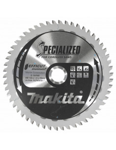 Lame pour alu EFFICUT T.C.T 165 x 20 mm 54 Dents MAKITA E-16760