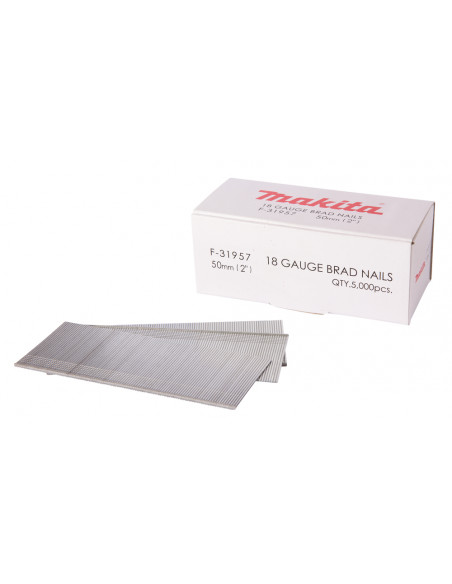 CLOUS BRADS 18GA 50MM (5000 PCS) MAKITA F-31957