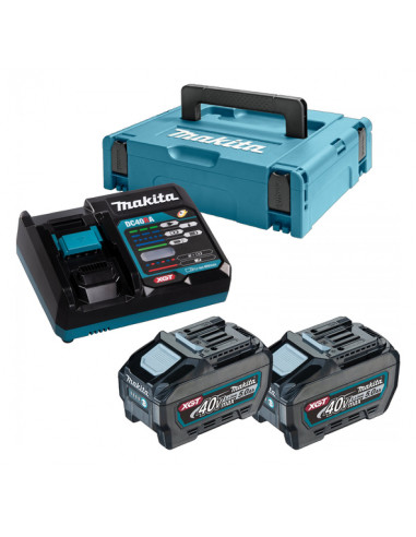 PACK 2xBL4050F DC40RA MAKPAC2 MAKITA 191V35-5