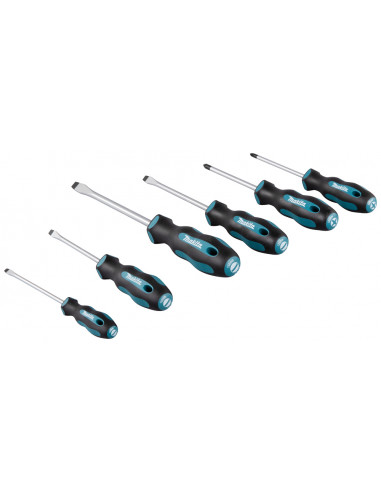 JEU DE TOURNEVIS 4SL+2PH MAKITA E-10506