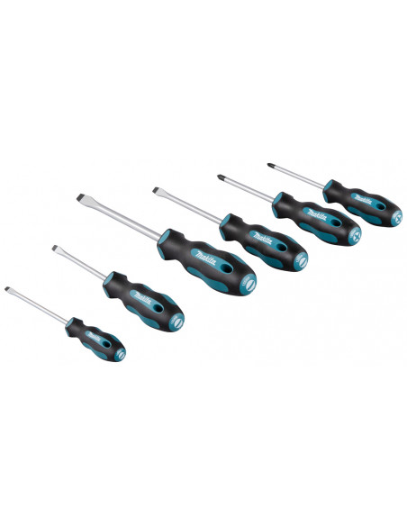 JEU DE TOURNEVIS 4SL+2PH MAKITA E-10506