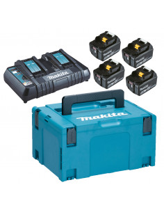 PACK ENERGIE 4xBL1850B 1xDC18RD MAKPAC MAKITA 197626-8