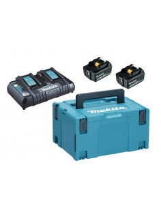 PACK 2xBL1860B DC18RD MAKPAC MAKITA 198077-8