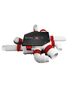 Kit VMC à sondes thermo-hygrométriques pour logement jusqu'à 6 sanitaires OCTEO AUTO DHU K S&P UNELVENT 607311