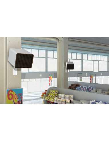 Airpuls aérotherme electronique 18/9kw MULLER INTUITIV M101126