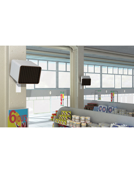 Airpuls aérotherme electronique 18/9kw MULLER INTUITIV M101126