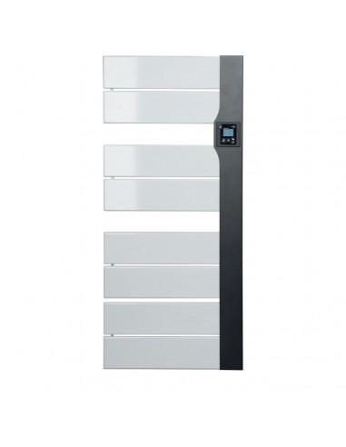 Balica sèche-serviettes statique 500W blanc et anthracite MULLER INTUITIV M109221