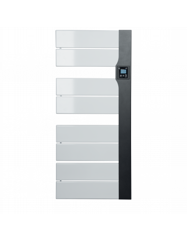 Balica sèche-serviettes statique 650W blanc et anthracite MULLER INTUITIV M109222